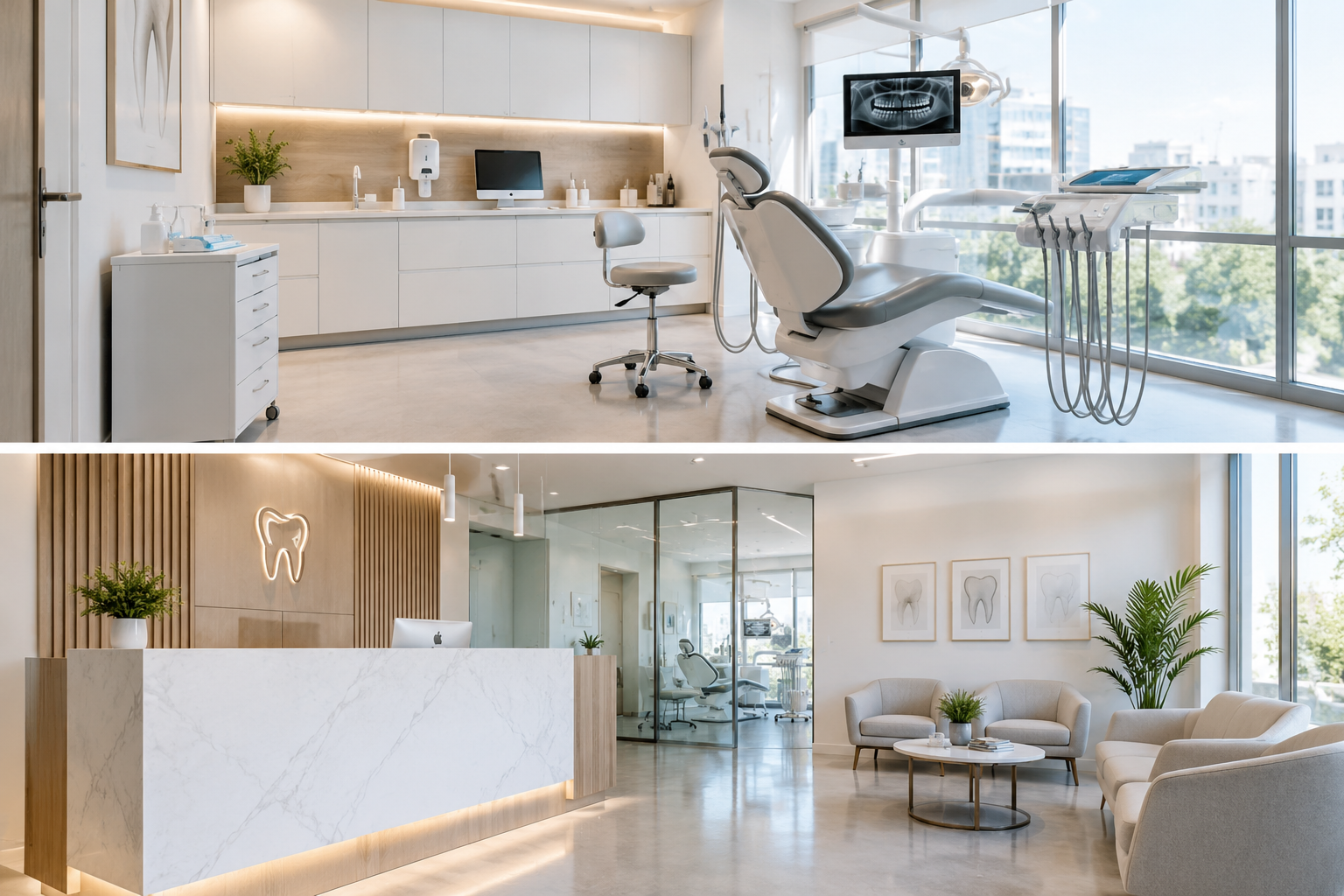 Clinica dental moderna y luminosa 1